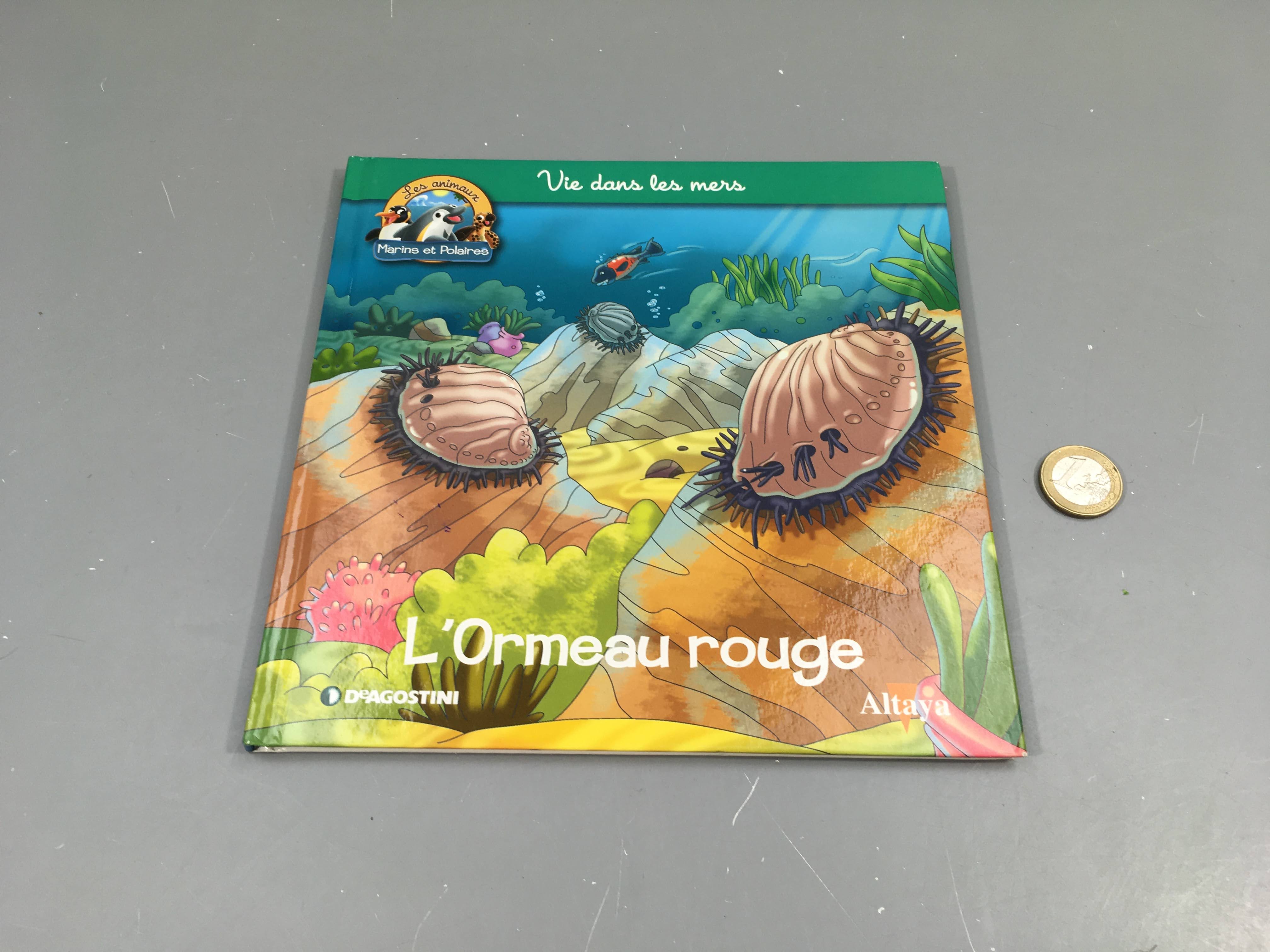 L'ormeau rouge, les animaux marins et polaires, Altaya