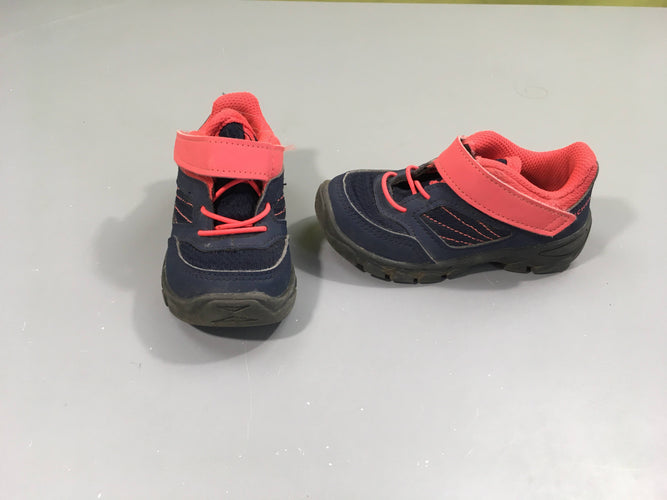 Basket bleu marine/rose MH100, 26, moins cher chez Petit Kiwi