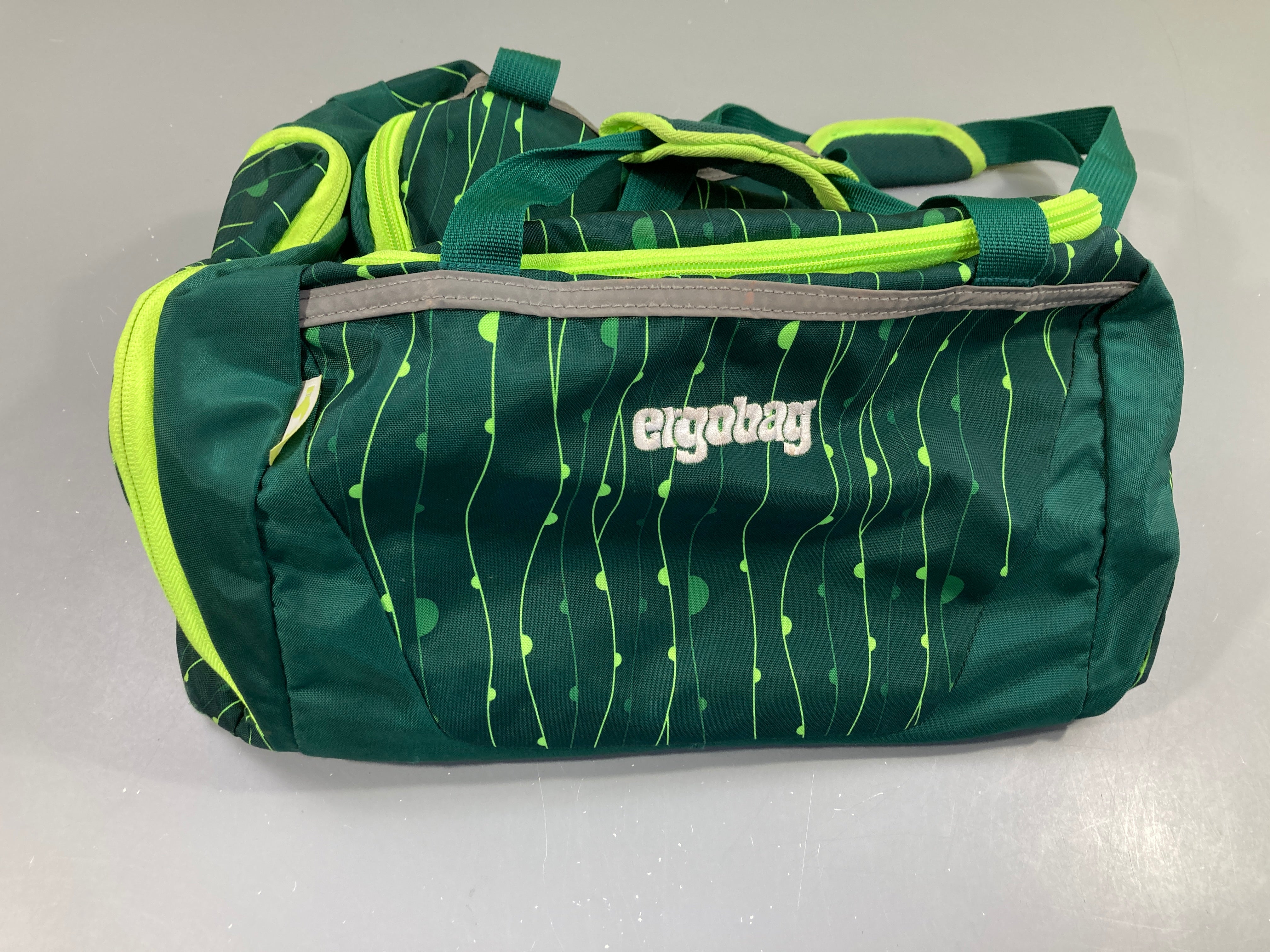 Sac de sport vert Ergobag