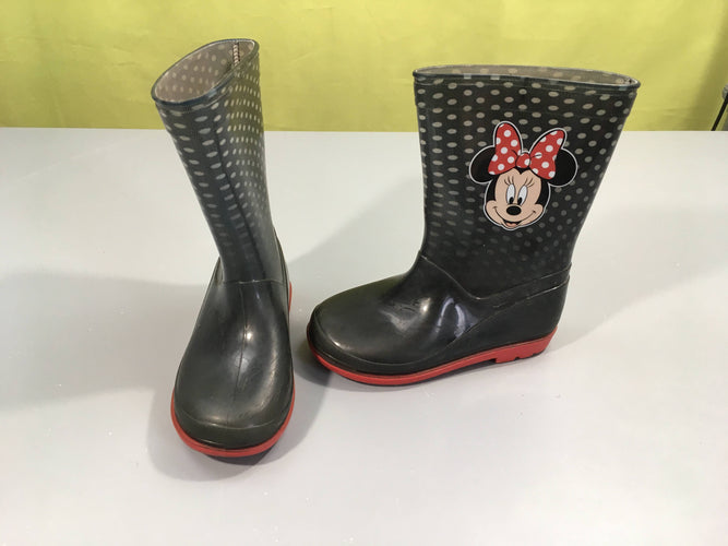 Bottes de pluie Minnie, 28, moins cher chez Petit Kiwi