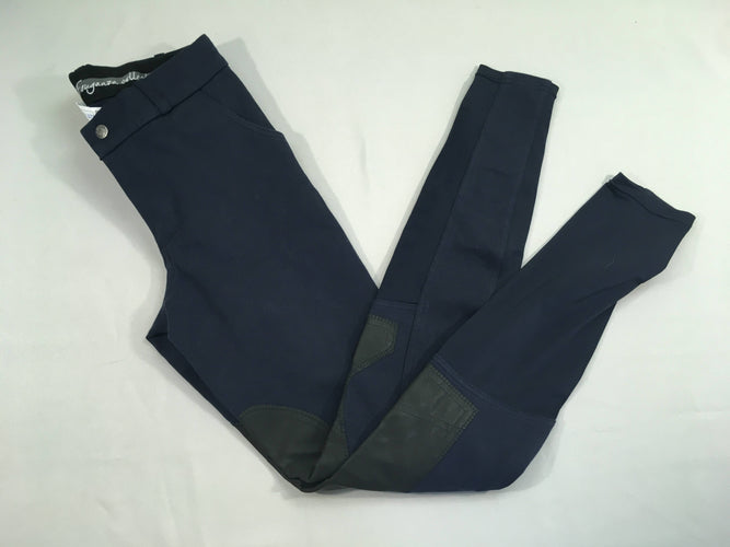 Pantalon d'équitation bleu foncé fouganza, moins cher chez Petit Kiwi