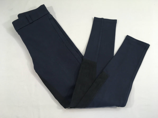 Etat neuf pantalon d'équitation bleu foncé fouganza, moins cher chez Petit Kiwi