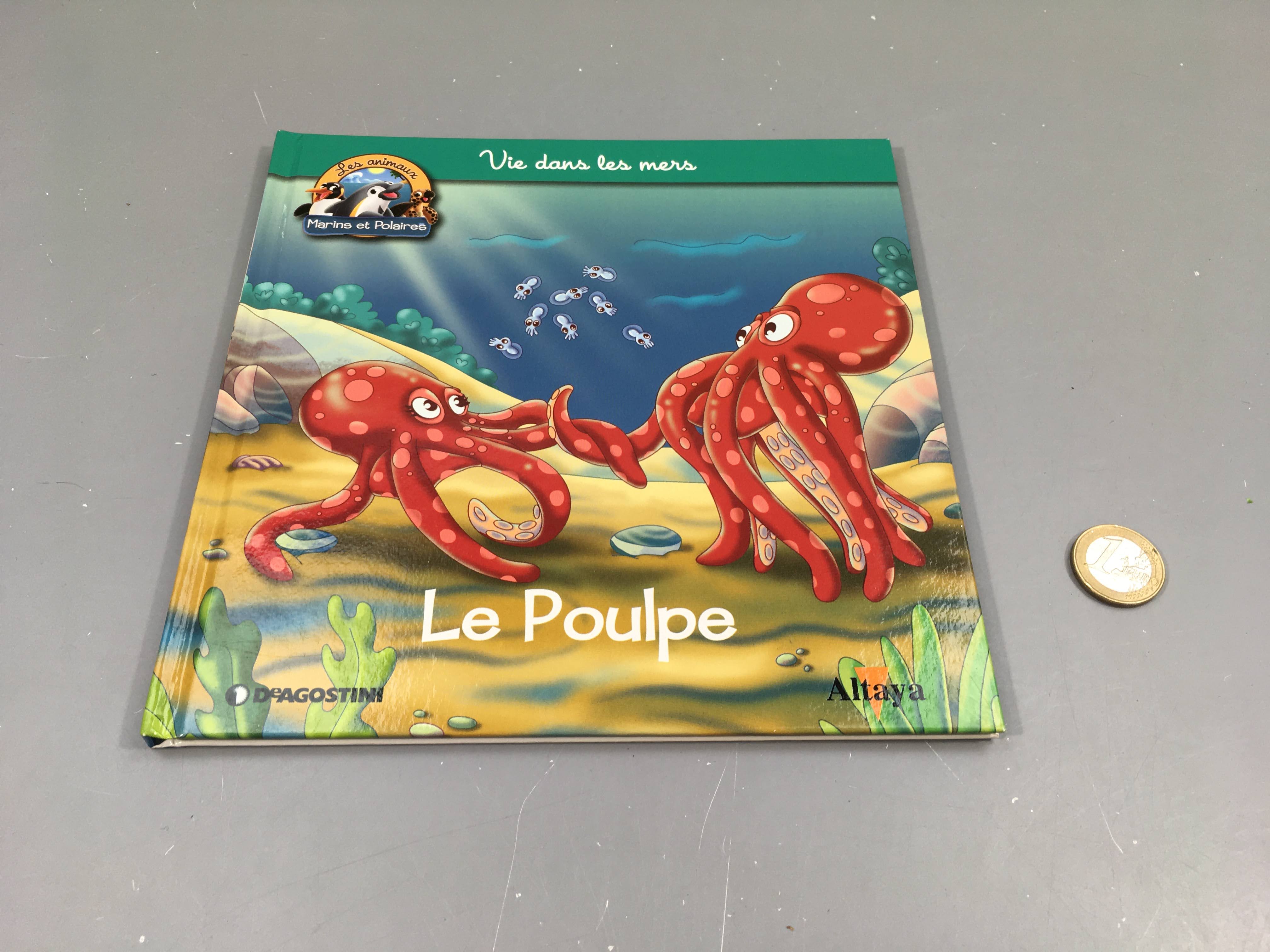 Le poulpe, les animaux marins et polaires, Altaya