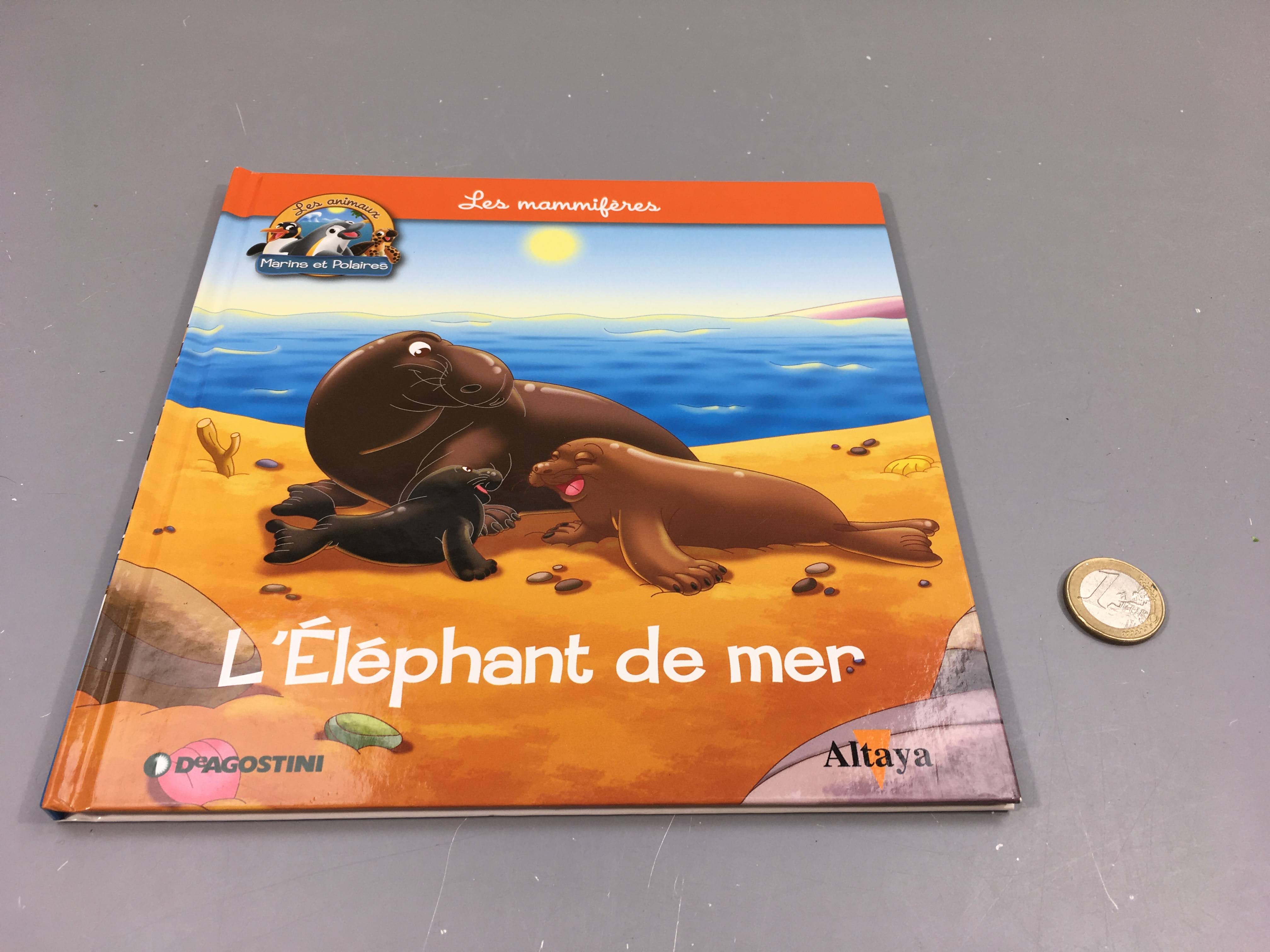 L'éléphant de mer, les animaux marins et polaires, Altaya