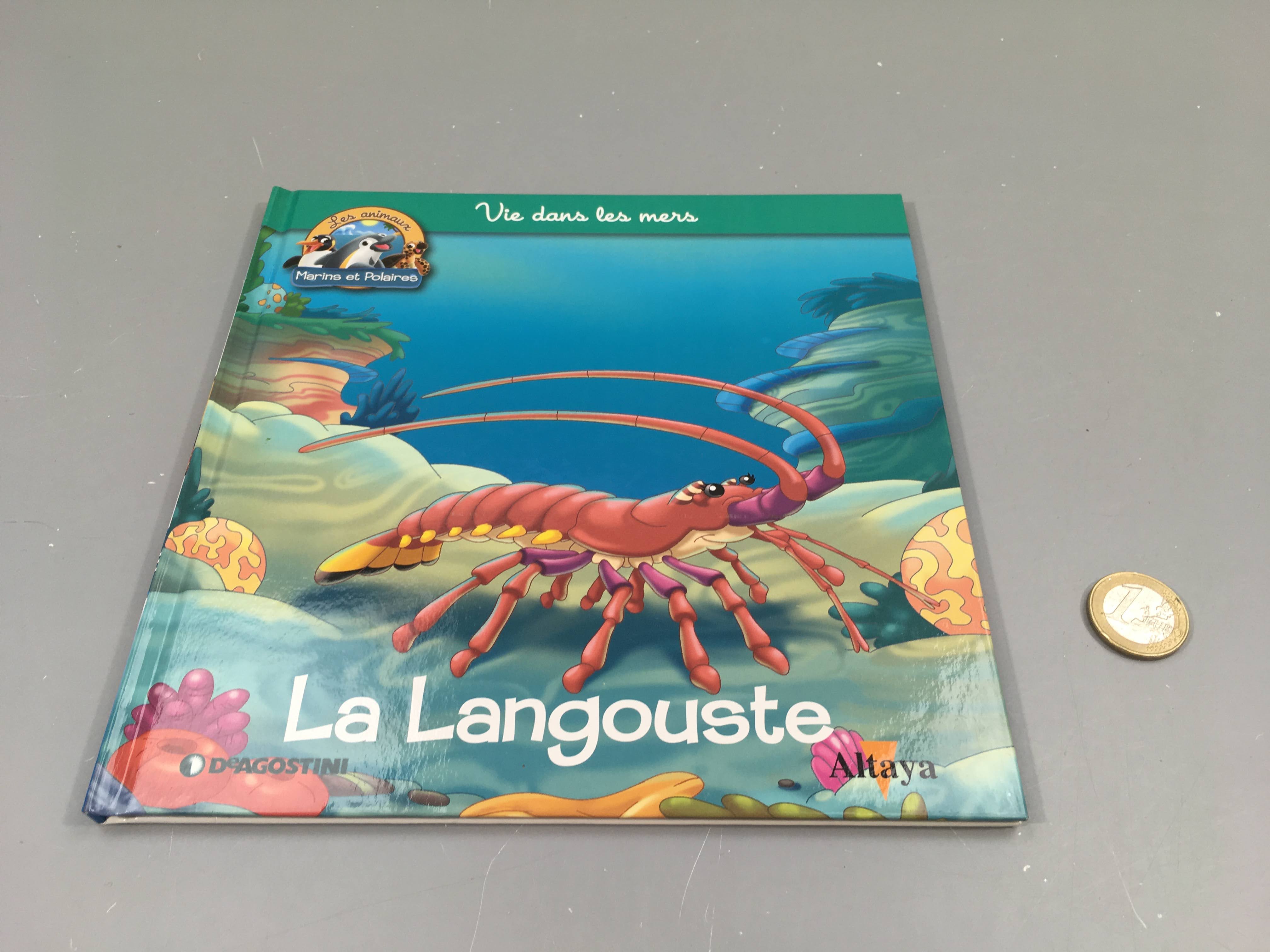 La langouste, les animaux marins et polaires, Altaya