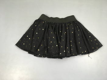 Jupe tulle noire pois dorés