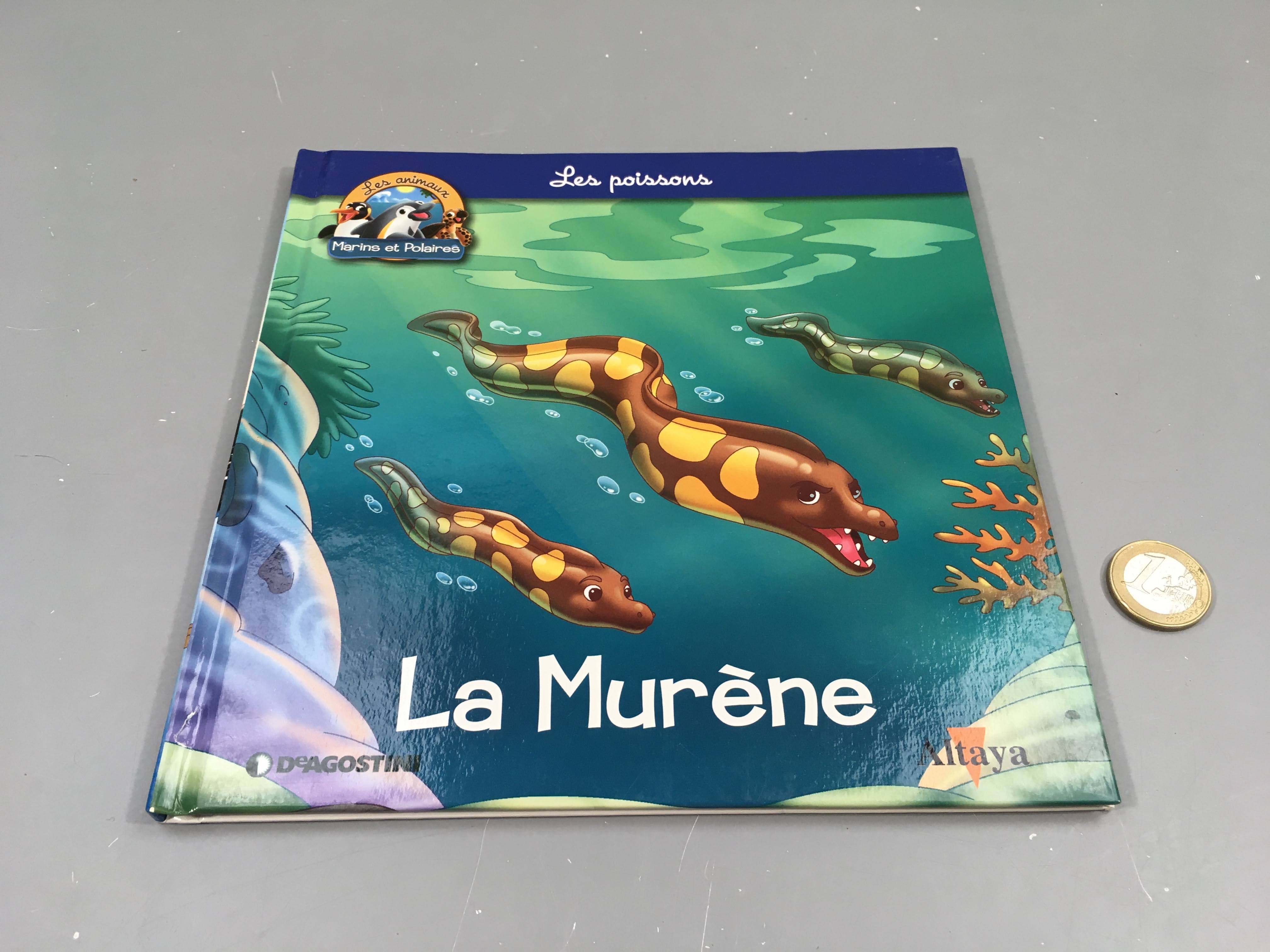 La murène, les animaux marins et polaires, Altaya