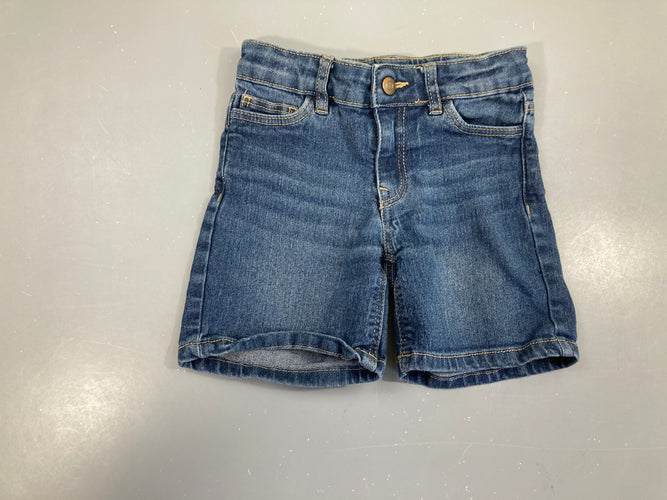 Short en jean léger Elastanne détendu haine, moins cher chez Petit Kiwi