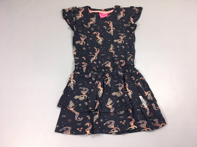 Robe m.c jersey bleu marine sirènes, Jubel, moins cher chez Petit Kiwi