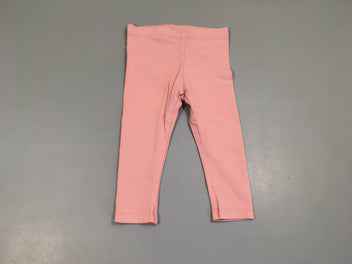 Legging rose, légèrement bouloché