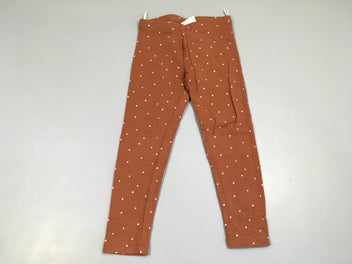 Legging épais brun pois