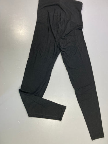 Legging grossesse noir bandeau ventre, XS-S, moins cher chez Petit Kiwi