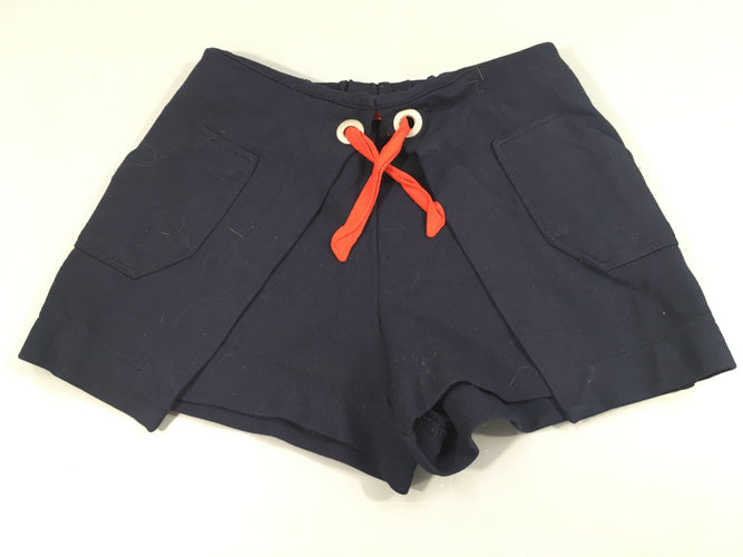 Short à rabats bleu foncé, moins cher chez Petit Kiwi