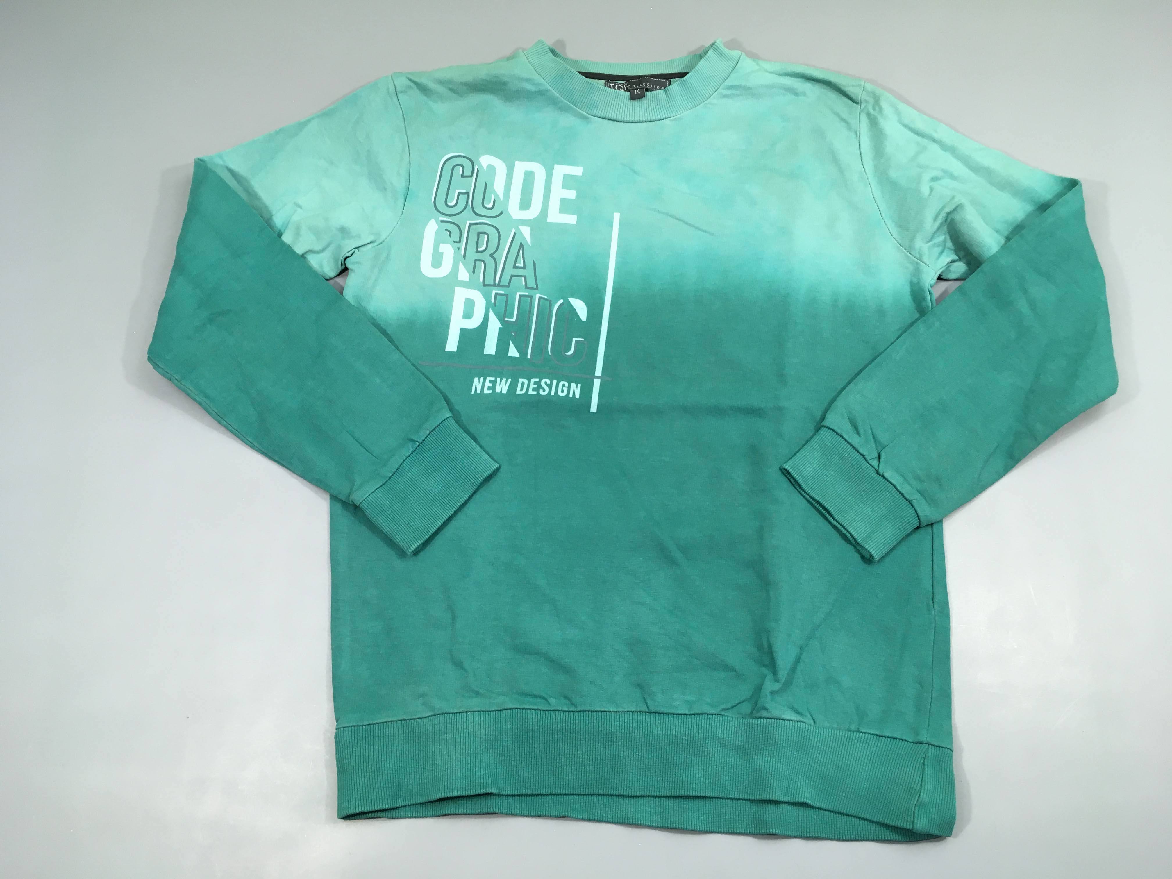 Sweat turquoise Code