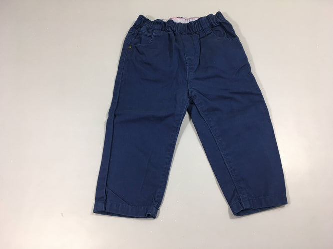 Pantalon bleu chino, moins cher chez Petit Kiwi