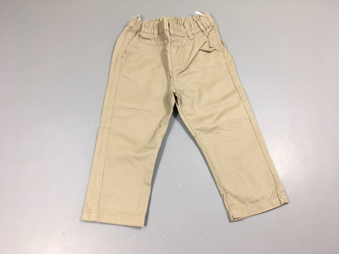 Pantalon beige chino, moins cher chez Petit Kiwi