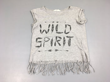 T-shirt m.c gris chiné Wild