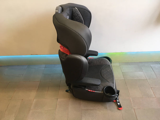 Siège auto Graco suround noir gris, groupe 2/3 (15-36kg) Quelques auréoles, moins cher chez Petit Kiwi