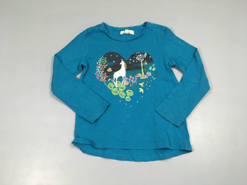 T-shirt m.l bleu licorn