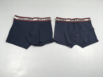2 Boxers bleu foncé Jack&Jones