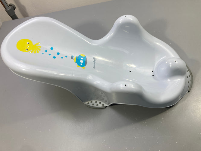 Transat de bain blanc pieuvre sous-marin, dreambee, moins cher chez Petit Kiwi