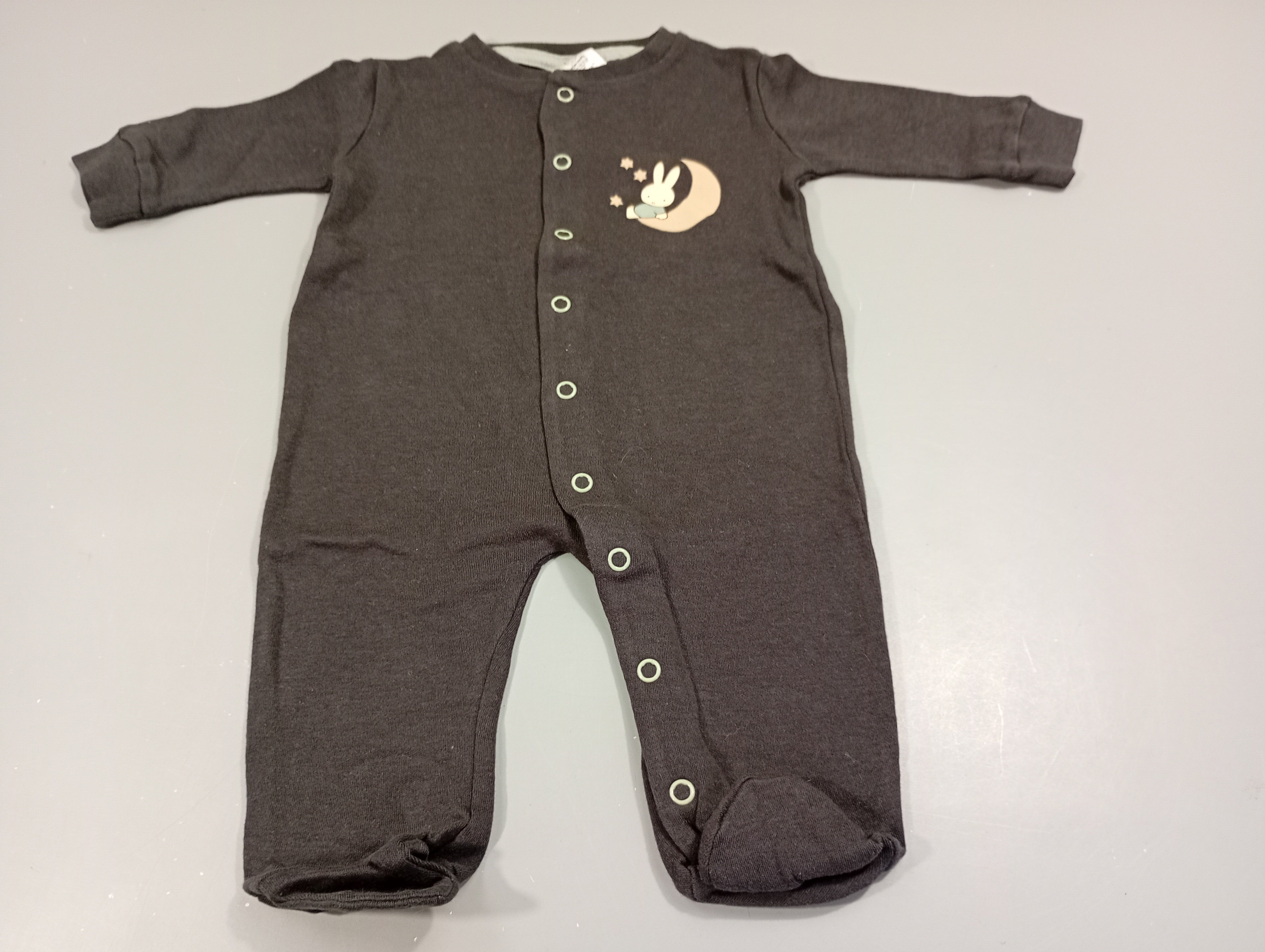 Pyjama jersey noir Miffy