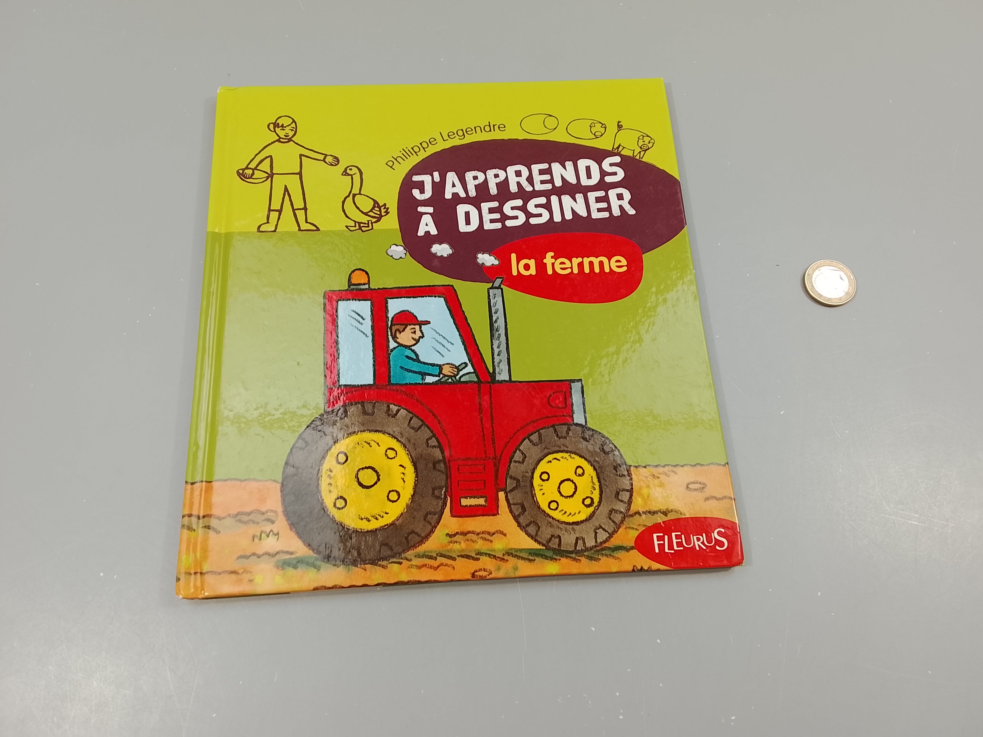 J'apprends à dessiner la ferme