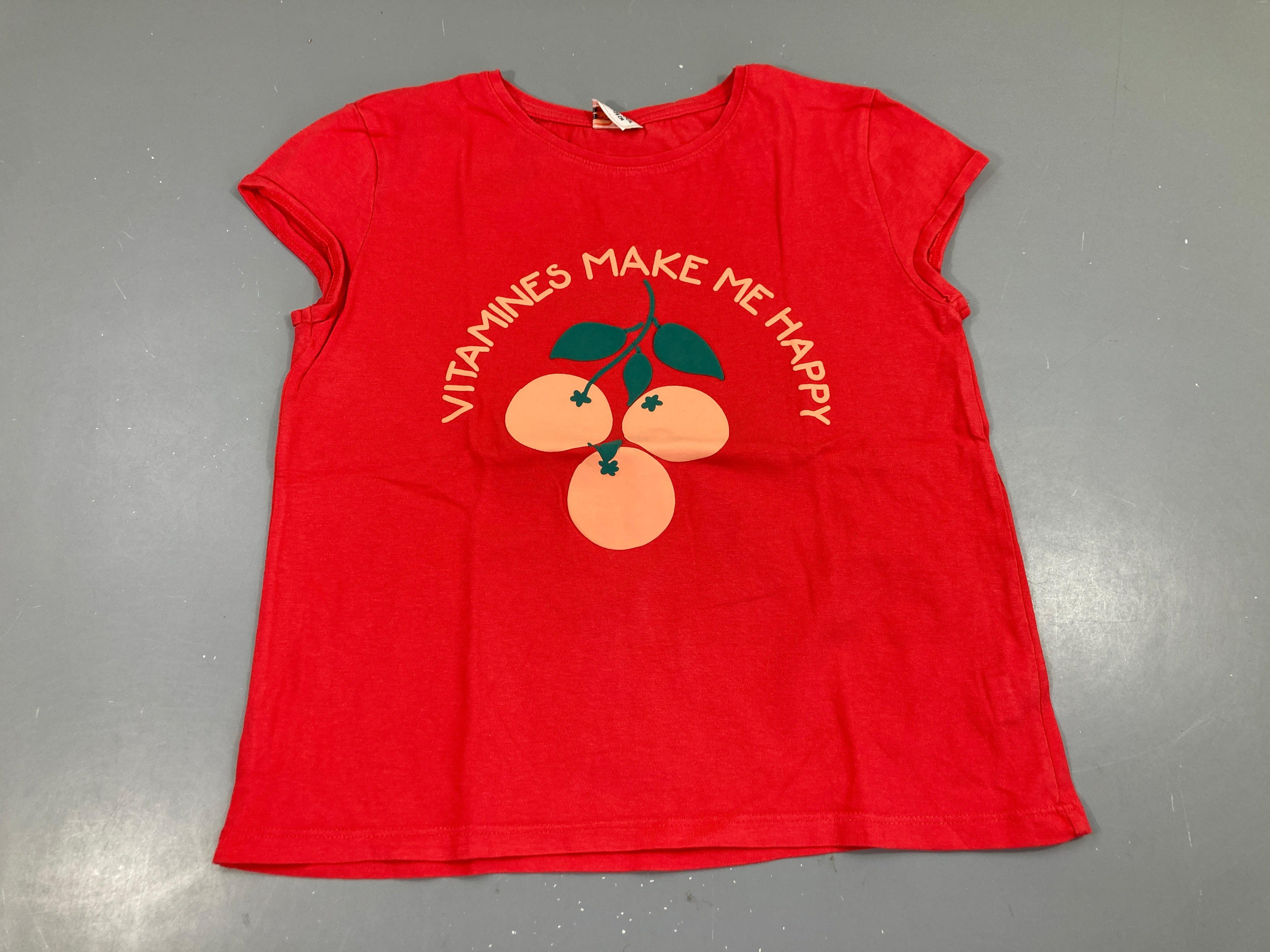 T-shirt m.c rose vif vitamines