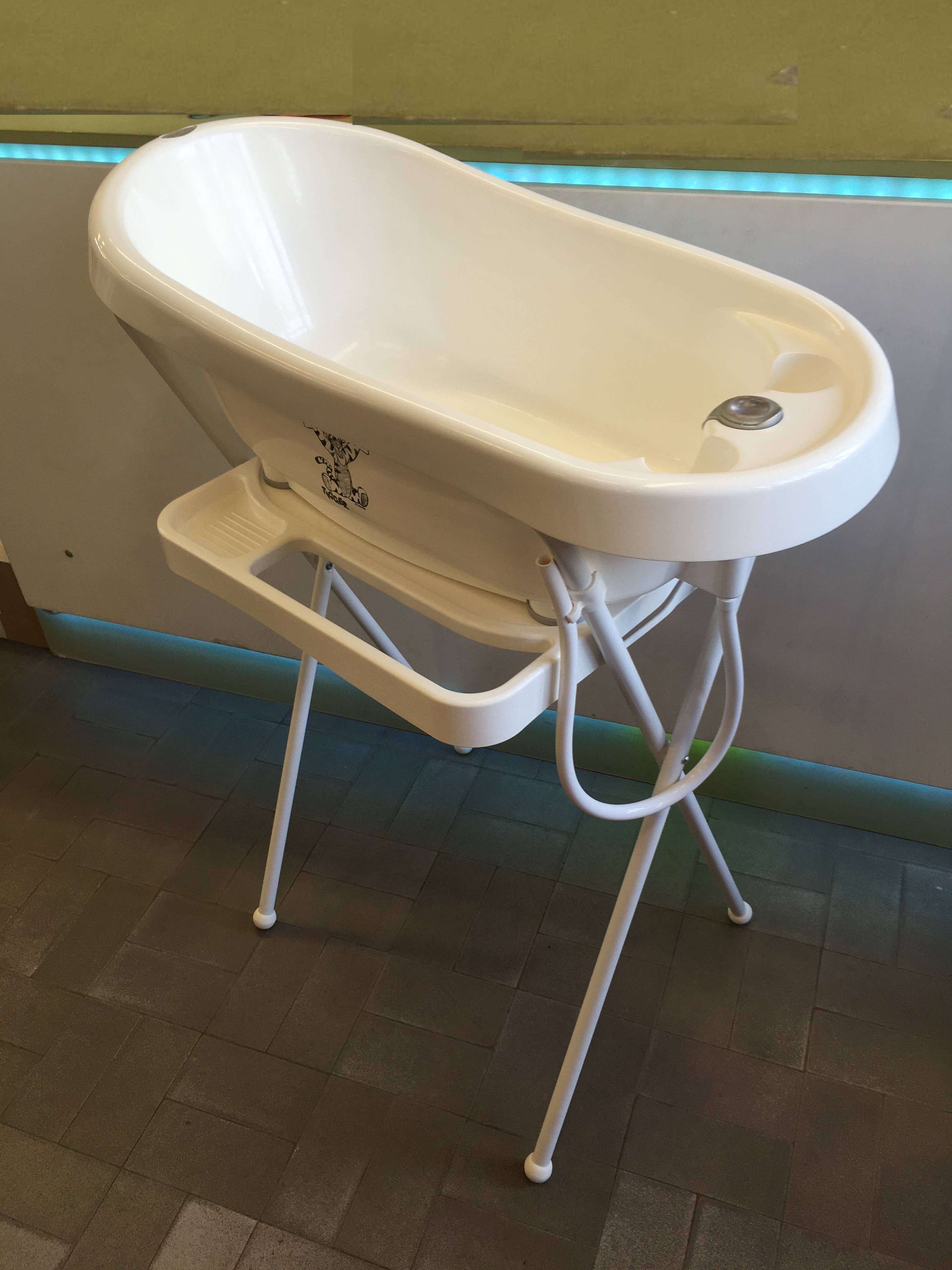 Baignoire Tigrou avec thermomètre intégré + support