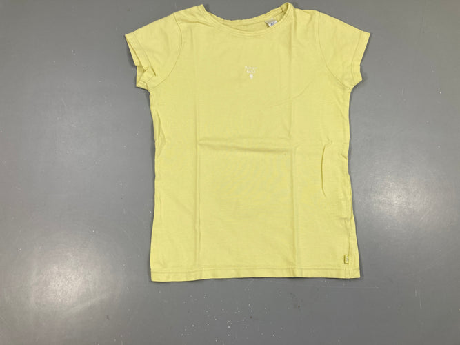 T-shirt m.c jaune, moins cher chez Petit Kiwi