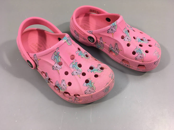 Crocs roses Licornes 13 A rafraichir, moins cher chez Petit Kiwi