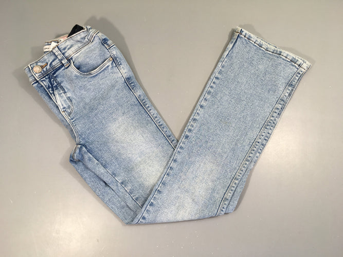 Pantalon denim clair, moins cher chez Petit Kiwi