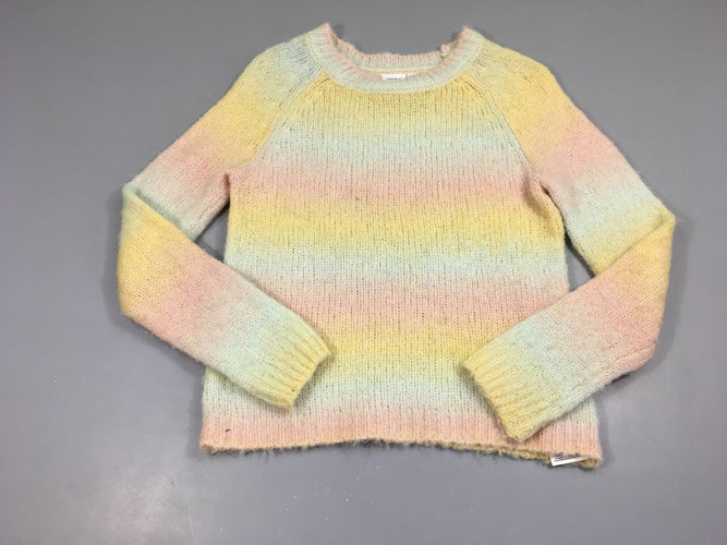 Pull mailles tie and dye, moins cher chez Petit Kiwi