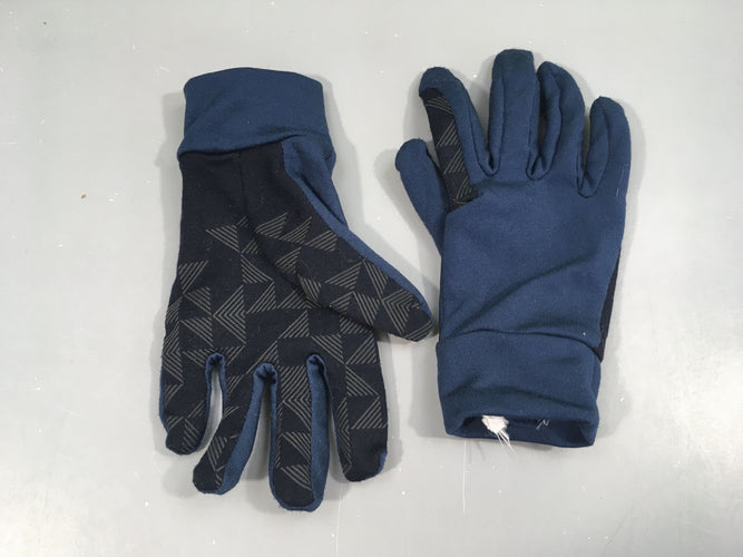 Gants d'équitation bleu Fouganza, moins cher chez Petit Kiwi