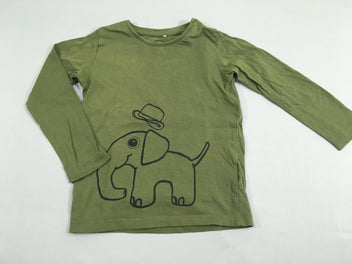 T-shirt m.l kaki éléphant