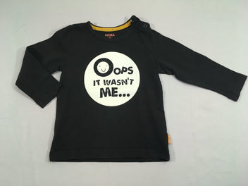 T-shirt m.l noir Oops