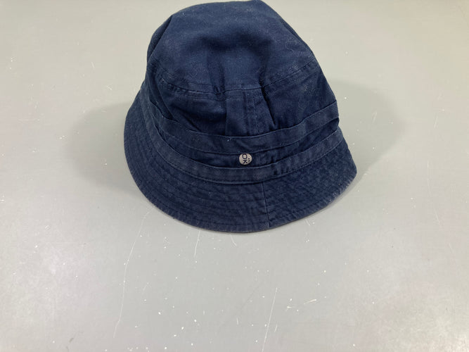 Chapeau bleu foncé, 53cm, moins cher chez Petit Kiwi
