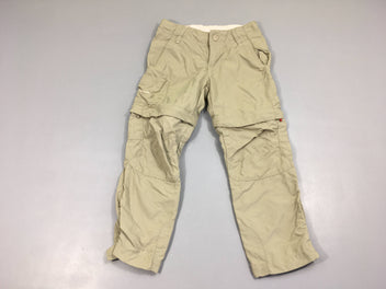 Pantalon de randonné modulable beige
