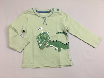 T-shirt m.l vert crocodile