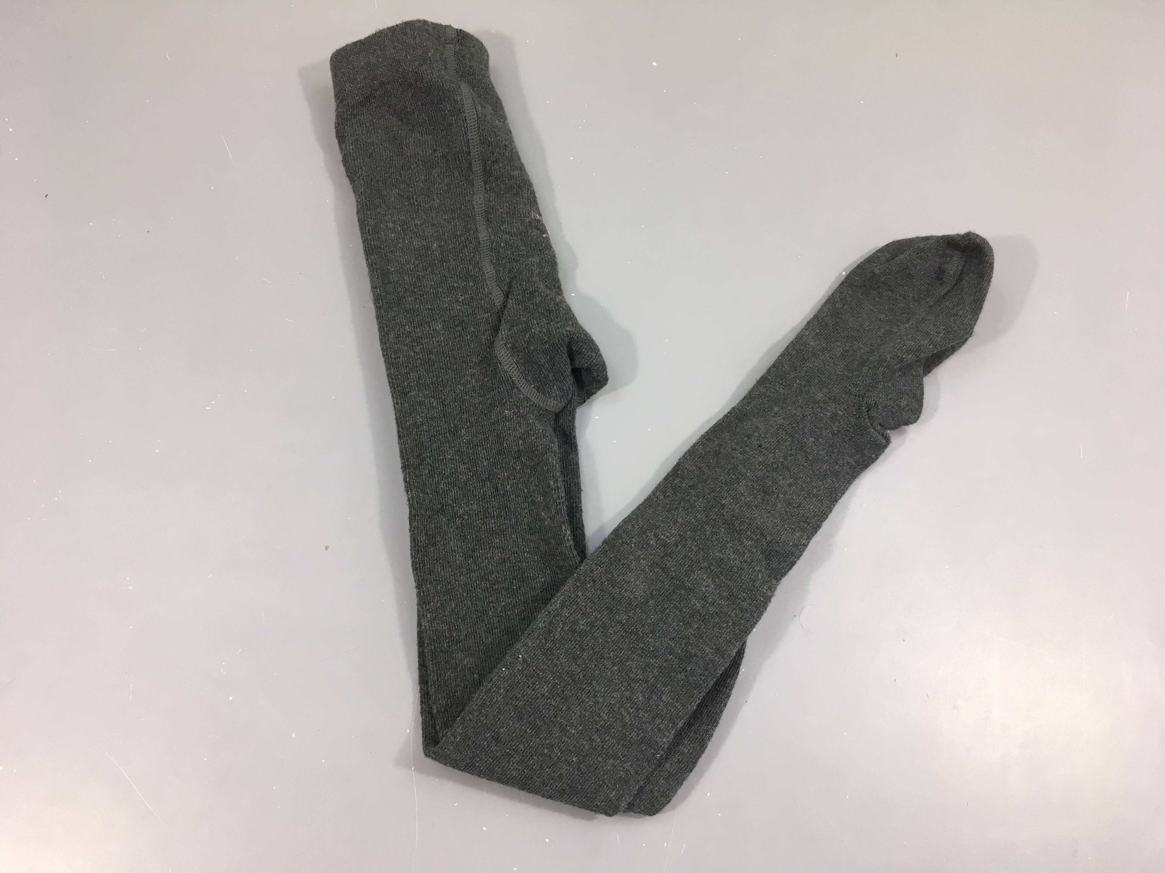 Collants gris foncé