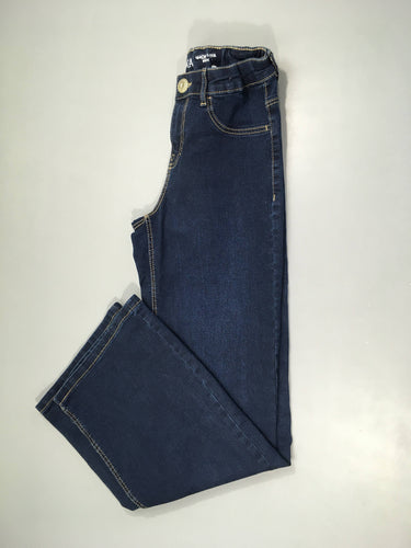 Pantalon denim Wide, état neuf, moins cher chez Petit Kiwi