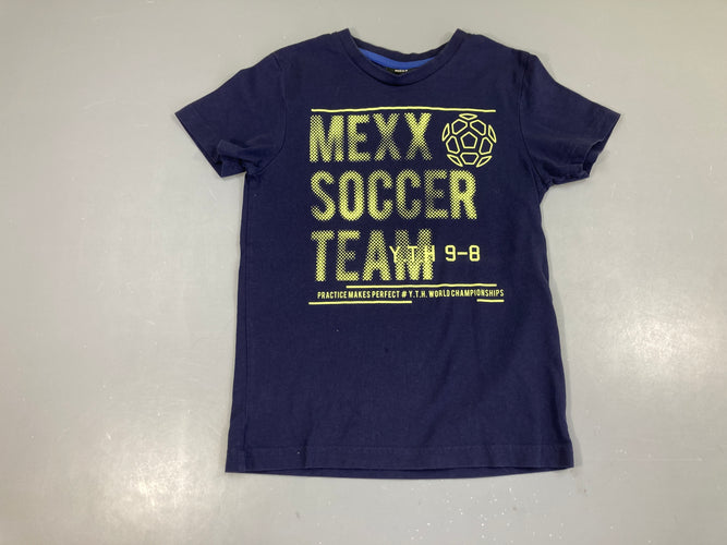 T-shirt m.c bleu foncé mexx soccer, moins cher chez Petit Kiwi