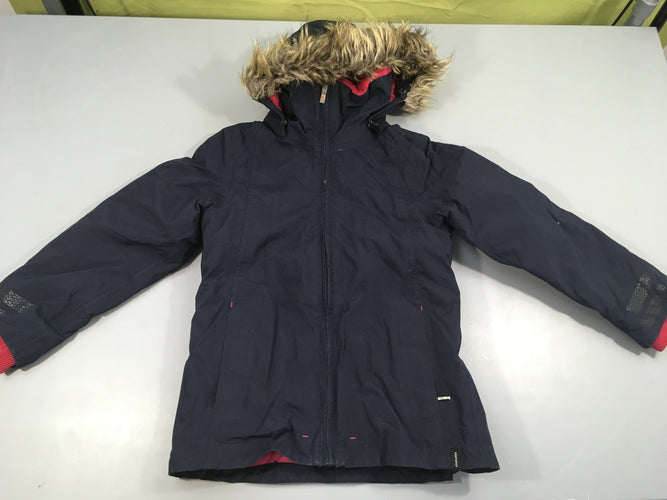 Veste d'équitation bleu foncé-rose, moins cher chez Petit Kiwi