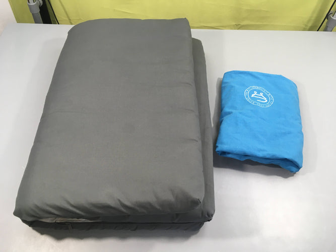 Matelas fin pour lit parapluie + moustiquaire + draps, moins cher chez Petit Kiwi