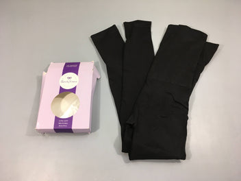 Leggings post-accouchement sans coutures noir, Seraphine