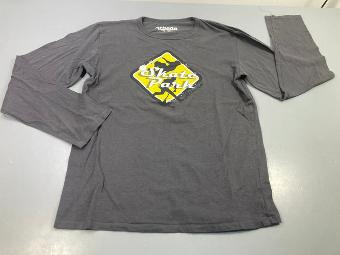 T-shirt m.c gris Athena "Skate park", moins cher chez Petit Kiwi