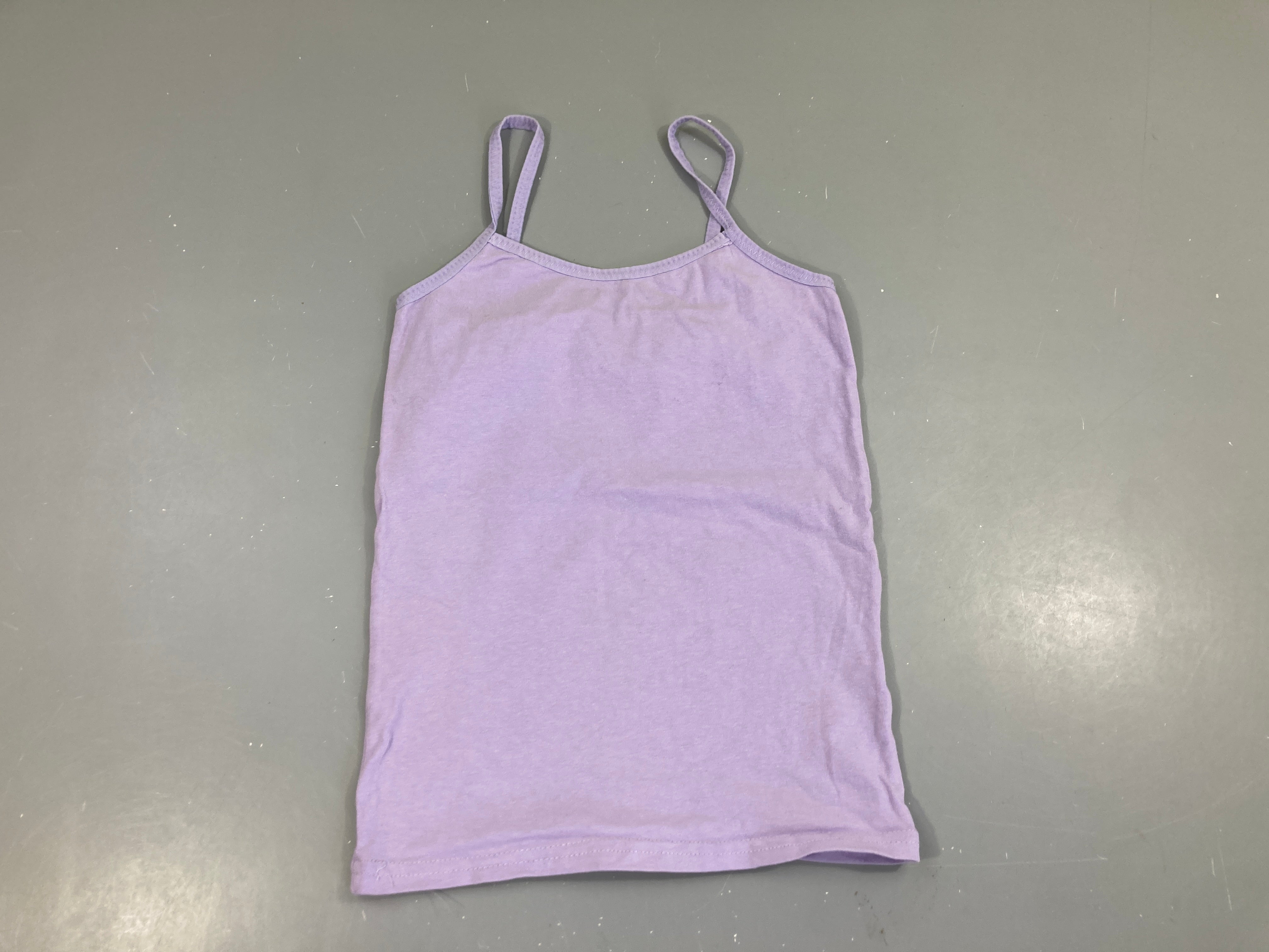 Chemisette fines bretelles mauve