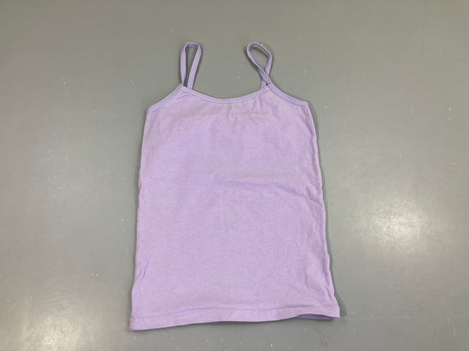 Chemisette fines bretelles mauve, moins cher chez Petit Kiwi