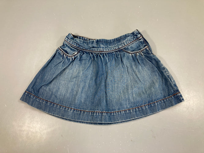 Jupe jean, moins cher chez Petit Kiwi