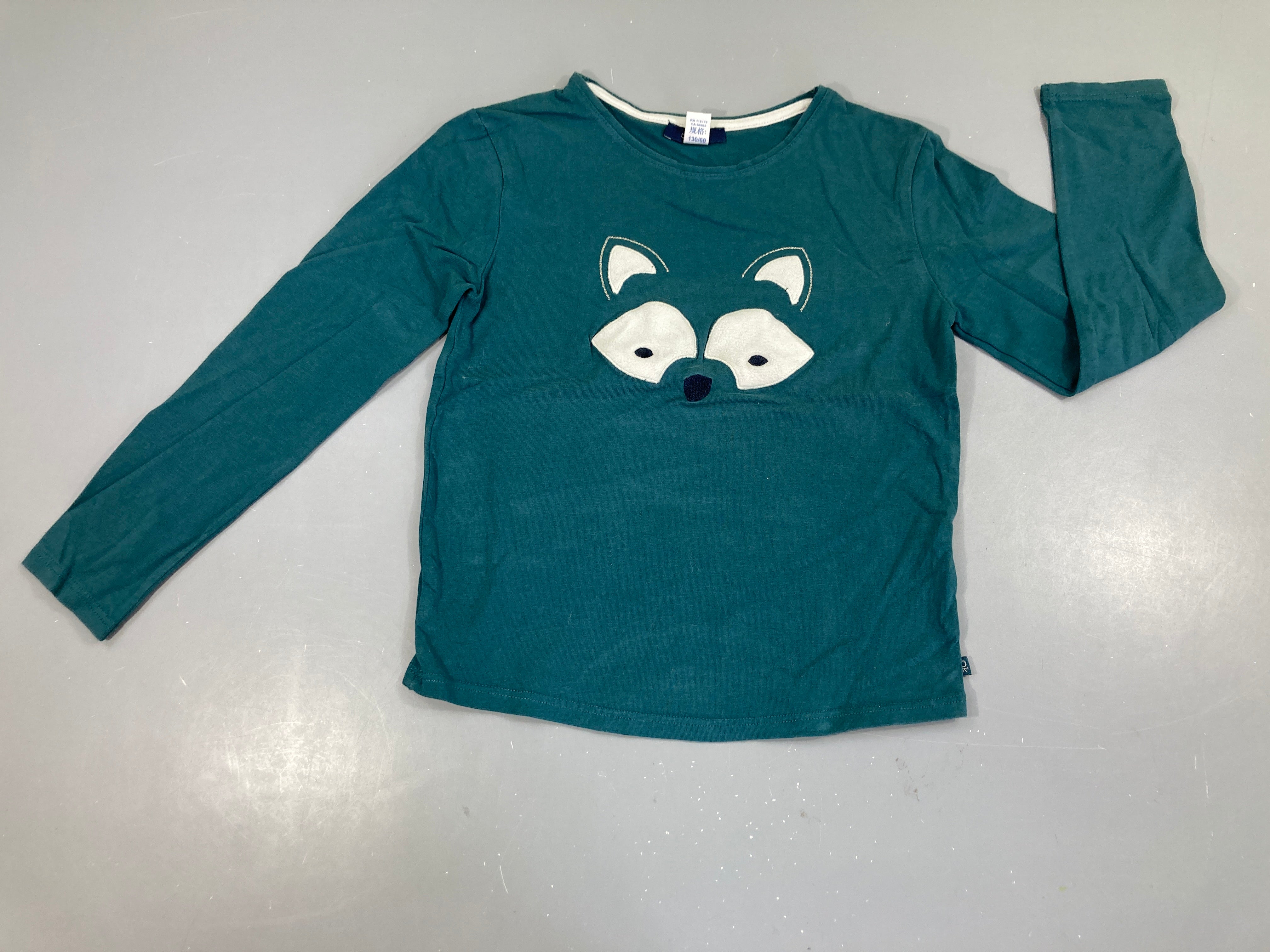 T-shirt m.l vert renard